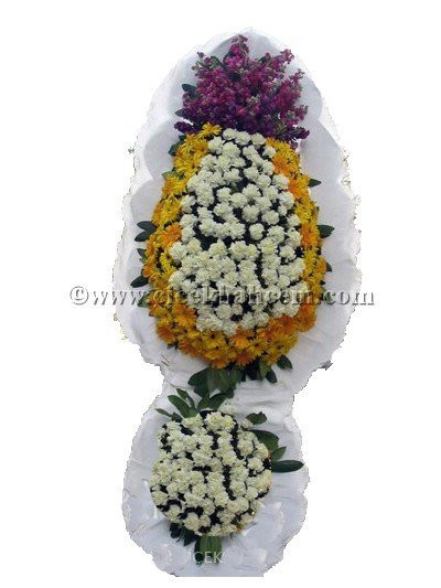 Ayaklı Sepet : Beyaz Karanfil Sarı Gerbera Hazırlanmış Düğün, Nikah ve Açılış Sepeti - cicekbahcem.com Ayaklı Sepet : Beyaz Karanfil Sarı Gerbera Hazırlanmış Düğün, Nikah ve Açılış Sepeti - cicekbahcem.com