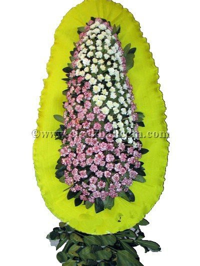 Ayaklı Sepet : Kırçıllı, Beyaz Karanfil Çiçekleri İle Tasarlanmış Düğün, Nikah ve Açılış Sepeti Ayaklı Sepet : Kırçıllı, Beyaz Karanfil Çiçekleri İle Tasarlanmış Düğün, Nikah ve Açılış Sepeti