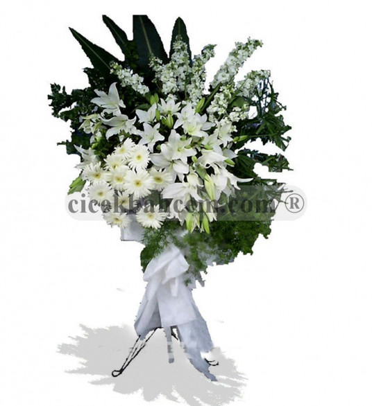 Nikah ve Düğünler İçin Beyaz Lilyum, Gerbera, Şebboy Ferforje Nikah ve Düğünler İçin Beyaz Lilyum, Gerbera, Şebboy Ferforje
