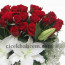 25 Adet Kırmızı Gül Lilyum Aranjmanı, GL116