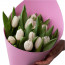 Graceful 15 White Tulip Bouquet A Touch of Pure Elegance
